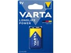 VARTA 6LR61/6LP3146/9 V Block (4922) Batterie, 1 Stk. Blister Alkali-Mangan Batterie (Alkaline), 9 V