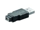 USB-Adapter Lose Ware, A Stecker > 5 pol. mini B Buchse