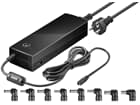 Goobay 134,5 W Notebook-Netzteil, inkl. 1x USB- und 8x DC-Adapter, 12 V - 24 V bis max. 8,5 A
