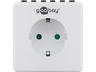 Goobay 2er-Set: Digitale Zeitschaltuhr, 2 Stk. im Karton, Weiß - präzise Steuerung von elektronische