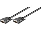 Goobay DVI-D Full HD Kabel Dual Link, Nickel, 2m
