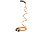 LAPP HELIX® Ladekabel Typ 2, bis zu 7,4 kW, 5 m, selbstaufrollend dank Formgedächtnis - Orange