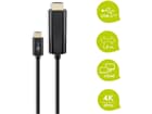 Goobay USB-C™- HDMI Adapterkabel 4k @ 60 Hz, 1,80m, schwarz, USB-C™-Stecker > HDMI™-Stecker (Typ A)