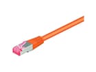 CAT 6 Netzwerkkabel Lose Ware, 2xRJ45 St. PIMF + geflechtgeschirmt 5m