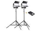 walimex pro LED Sirius 160 Daylight Set2 FB+2m