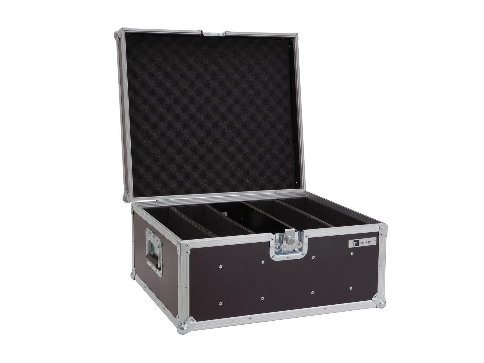 Mikrofon Case Road für 6 Mikrofone schwarz Mikro Koffer Box Kiste von ROADINGER 