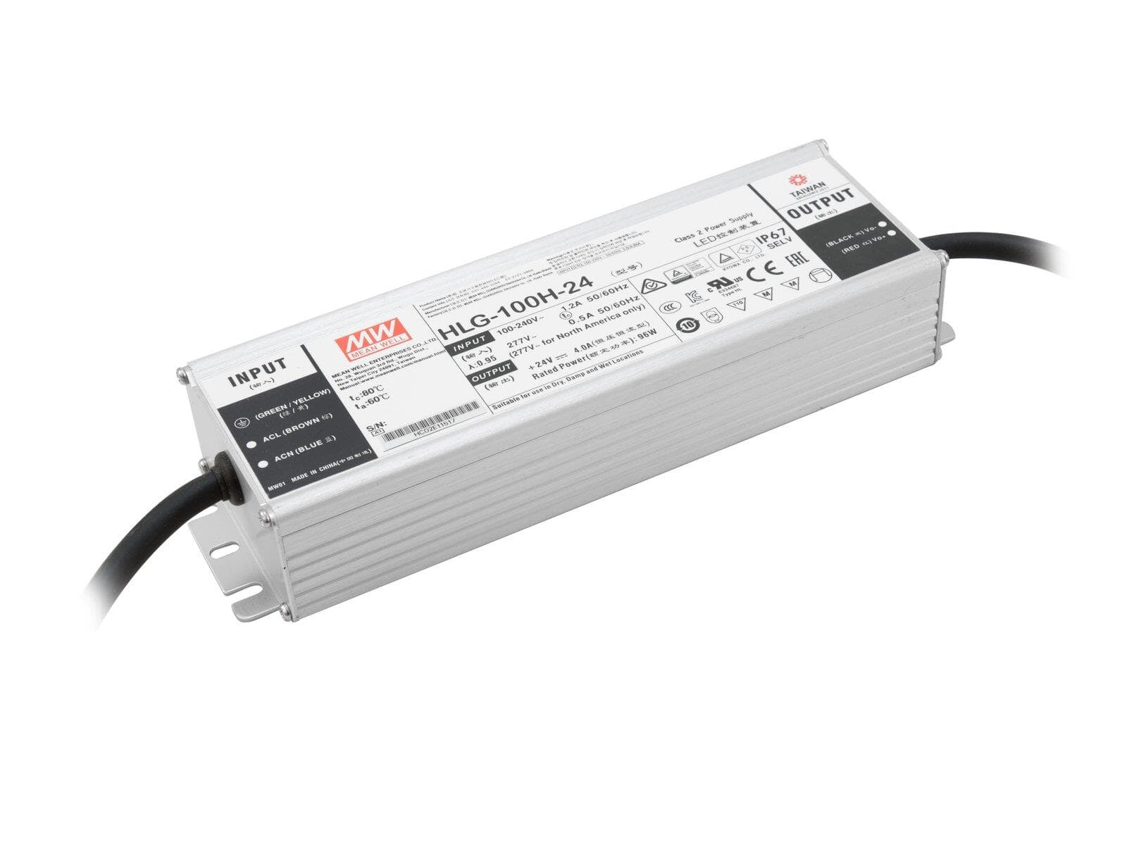 Mean Well Waterproof LED Power Supply 192W - 12VDC