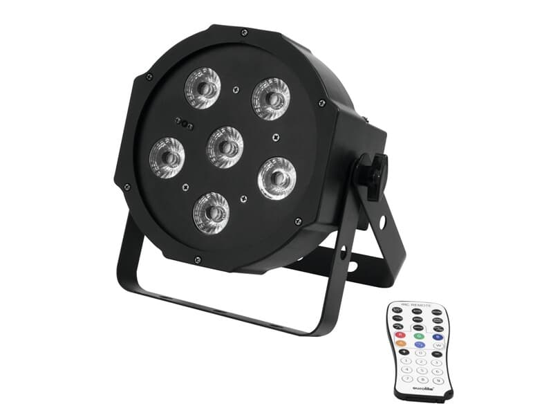 Eurolite LED SLS-603 TCL + UV Floor 5 x 3W RGB + 1x 3W UV