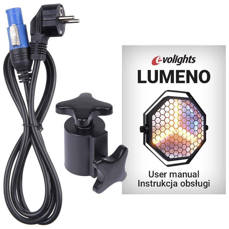 EVOLIGHTS LUMENO Retro Bühnenbeleuchtung Scheinwerfer warmweiß + RGB